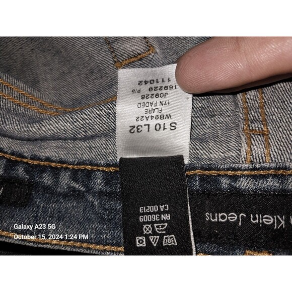 Calvin Klein Jeans Flare Womens Size 10 - Picture 8 of 8
